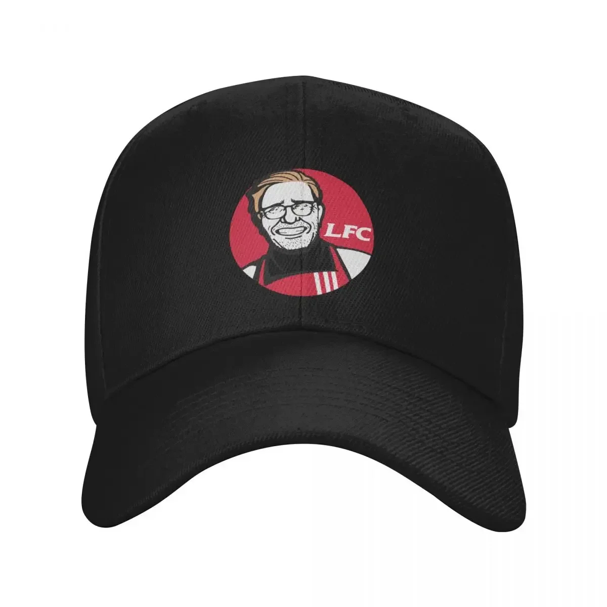 Streetwear Brand Red Logo - Czerwona czapka z logo Klopp, luksusowa