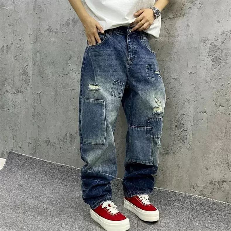 Męskie jeansy cargo w stylu st – Streetwear Brand Denim recenzja i cena