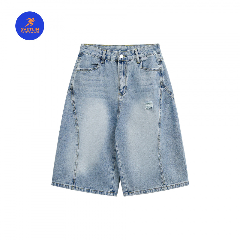 MAQVOB Luksusowe Szorty Jeanso – Streetwear Brand Denim recenzja i cena