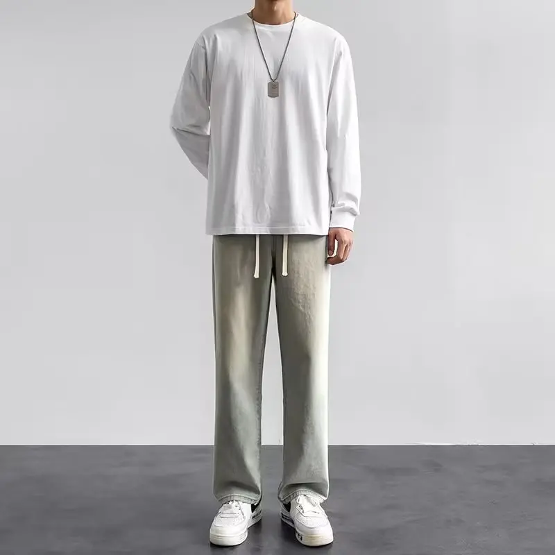 Męskie luźne jeansy streetwear – Streetwear Brand Denim recenzja i cena
